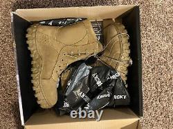 ROCKY S2V RYRKC050 Men's Tactical Military Boots Coyote Brown, Size 11
