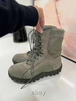 ROCKY S2V Special Ops Tactical Military Boot Steel Toe Sage Green Size 9.5 Mens