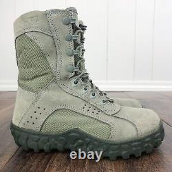 ROCKY S2v Special Ops Sage Green Size 5.5 M Steel Toe Military Tactical Boots