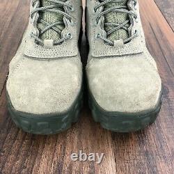 ROCKY S2v Special Ops Sage Green Size 5.5 M Steel Toe Military Tactical Boots