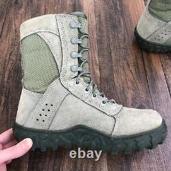 ROCKY S2v Special Ops Sage Green Size 5.5 M Steel Toe Military Tactical Boots