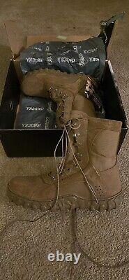 ROCKY SV2 Combat Boots Coyote Size 12 NEW Military Tactical