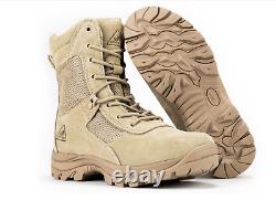 RYNO GEAR Men's Military & Tactical Boots, CoolMax Combat Military