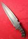 Rab Handmade Full Tang D2 Steel Combat Tactical Fighting Hunting Bowie Knife