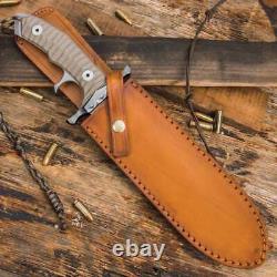 Rambo Licensed Last Blood Sylvester Stallone Hunting Fixed Blade Bowie Knife