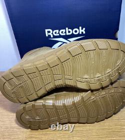 Reebok Men's Sz 11.5M Sublite 8 Military Tactical Coyote Boots RB8808