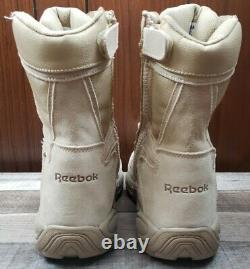 Reebok Mens Rapid Response Composite Toe Tactical Boots Size 10 Tan RB8894 $152