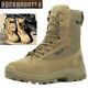 Rockrooster Men's Desert Combat Boots Waterproof Military Tactical Boots 8 Inch