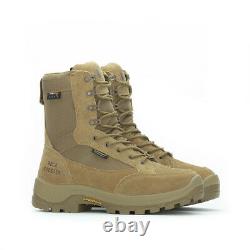 Rockrooster Waterproof Military Tactical Boots For Men Anti-Fatigue Comfort Comb