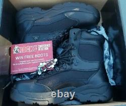 Rocky 2049 Fort Hood 8 Waterproof Military Duty Tactical Combat Boots Size 7.5