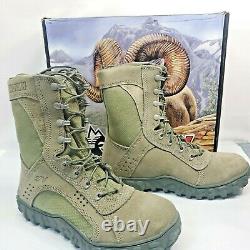 Rocky 6108 S2V Steel Toe Mens Tactical Military Boot Sage Green 7M NIB