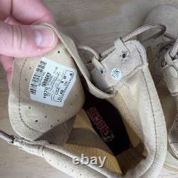 Rocky C4T Men's Tactical Military Suede Boots Size 9M tan