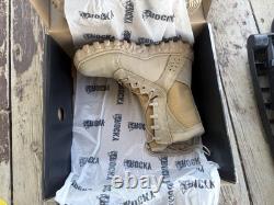 Rocky Desert Tan S2V Hot Weather Boots Size 8.5 Wide New In Box DESERT TAN