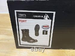 Rocky Fort Zipper Waterproof Public Service Boot combat tactical black size9.5 W