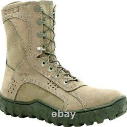 Rocky Men Size 7 1/2 W USA Made Steel Toe Eh Tactical Military Boots #6108 Sv2