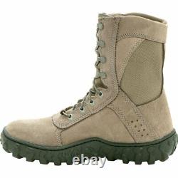 Rocky Men Size 7 1/2 W USA Made Steel Toe Eh Tactical Military Boots #6108 Sv2