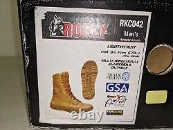 Rocky Men's RKC042 Military Tactical Lightweight Boot Coyote Brown 14 W NEW