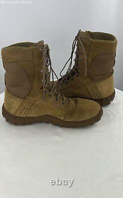 Rocky Men's S2V Tan Tactical Military Combat Boots Waterproof Size 12W