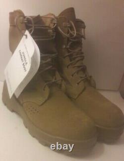 Rocky Men's Sz 4.5 W Jungle Combat Boot Tactical Military Coyote Leather