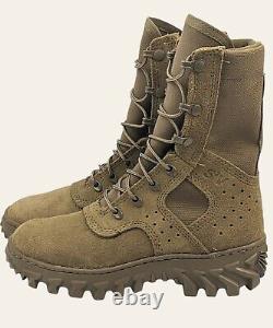 Rocky Mens Sz 3.5 Jungle Boot RKC071 Tactical Military Coyote Leather Synthetic