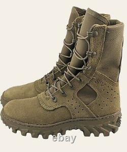 Rocky Mens Sz 3.5 Jungle Boot RKC071 Tactical Military Coyote Leather Synthetic