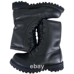 Rocky Military Combat Boots Mens 8.5W Wide Black Leather Vibram Tactical