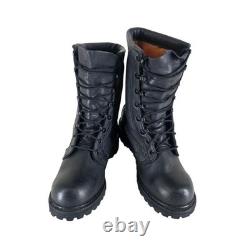Rocky Military Combat Boots Mens 8.5W Wide Black Leather Vibram Tactical