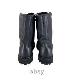 Rocky Military Combat Boots Mens 8.5W Wide Black Leather Vibram Tactical