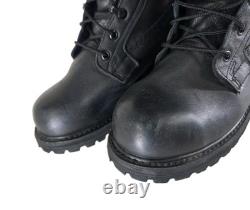 Rocky Military Combat Boots Mens 8.5W Wide Black Leather Vibram Tactical