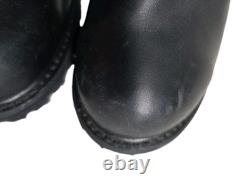Rocky Military Combat Boots Mens 8.5W Wide Black Leather Vibram Tactical