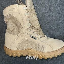 Rocky Military Tactical SV2 Special Ops Boots Men's 11R Desert Tan Vibram Sole