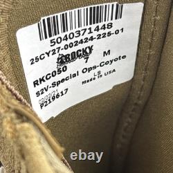 Rocky Rkc050 Mens 7m S2v Tactical Military Combat Boots Coyote Brown