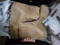 Rocky S2V 104 Mens Size 13 Waterproof Vibram Tactical Military Combat Boots USA