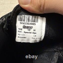 Rocky S2V Special Ops Boots Black Tactical Military Combat Men's 13 No Insoles