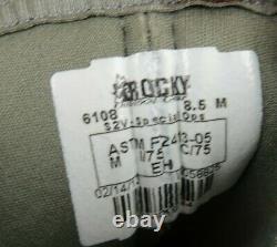 Rocky S2V Special Ops Tactical Military Boot Sage Green Mens 6108 Size 8.5 M