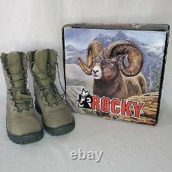 Rocky S2V Steel Toe Special Ops Tactical Military Boot Sage Green 6108