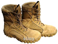 Rocky S2V Steel Toe Tactical Military Boots Coyote Brown Men's Size 9.5W #6104