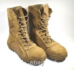 Rocky S2V Steel Toe Tactical Military Boots Coyote Brown RKC053 Men's Size 5.5M
