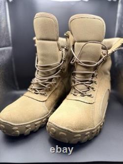 Rocky S2V Tactical Military Boot, Non-SteelToe Size 9M Coyote Brown