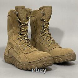 Rocky S2V Tactical Military Boots Mens 9 Coyote Brown Soft Toe Special Op RKC050