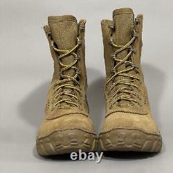 Rocky S2V Tactical Military Boots Mens 9 Coyote Brown Soft Toe Special Op RKC050