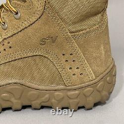 Rocky S2V Tactical Military Boots Mens 9 Coyote Brown Soft Toe Special Op RKC050