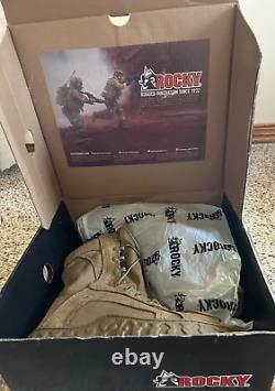 Rocky S2v Rkc055 Tactical Boots Coyote Brown Size 6.5m 6.5 M Never Worn New