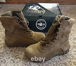 Rocky S2v Rkc055 Tactical Boots Coyote Brown Size 6.5m 6.5 M Never Worn New