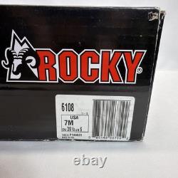 Rocky Sv2 Special Ops Boots Mens 7 M Steel Toe Tactical Combat Military Green