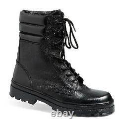 Russian Army Leather Boots Military Combat Tactical Uniform Hunting Hiking Men's