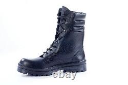 Russian Army Leather Boots Military Combat Tactical Uniform Hunting Hiking Men's