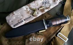 Russian Knife Tactical Assisted Combat Military Blade KO-1 AUS8 Steel KIZLYAR