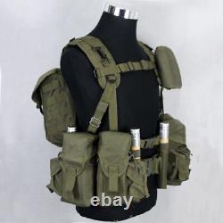 Russian Military Smersh Tactics Combat Chest Vest Green AK Set