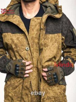 Russian Original Military Gorka-3 Fleece Tactical Combat Suit Camouflage Men